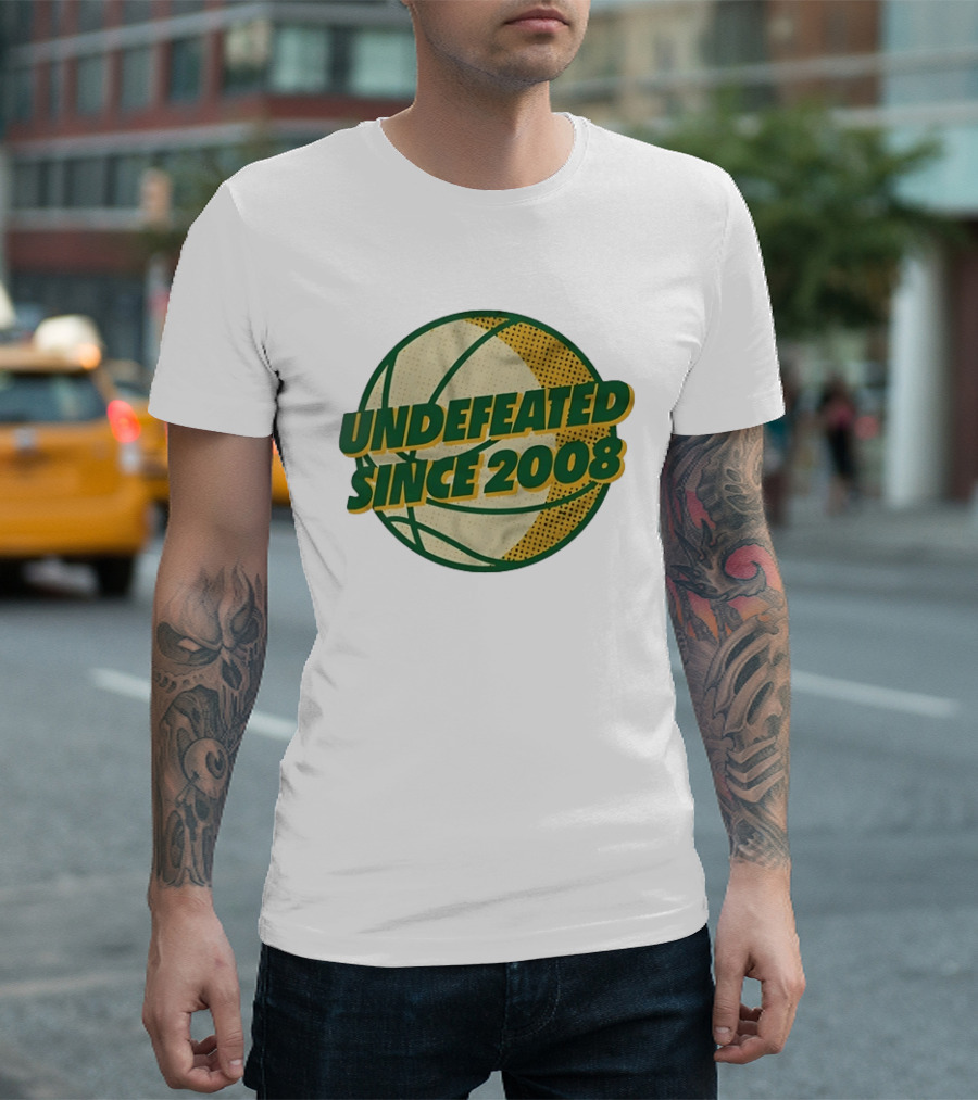 Undefeated Since 2008 Basketball Sports T-Shirt