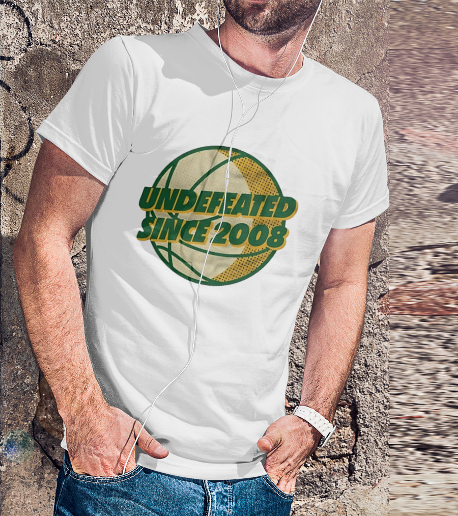 Undefeated Since 2008 Basketball Sports T-Shirt