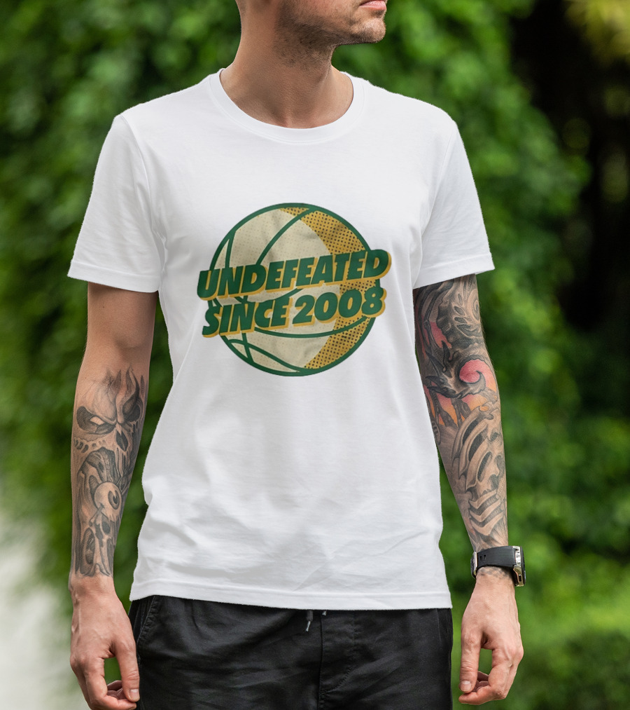 Undefeated Since 2008 Basketball Sports T-Shirt