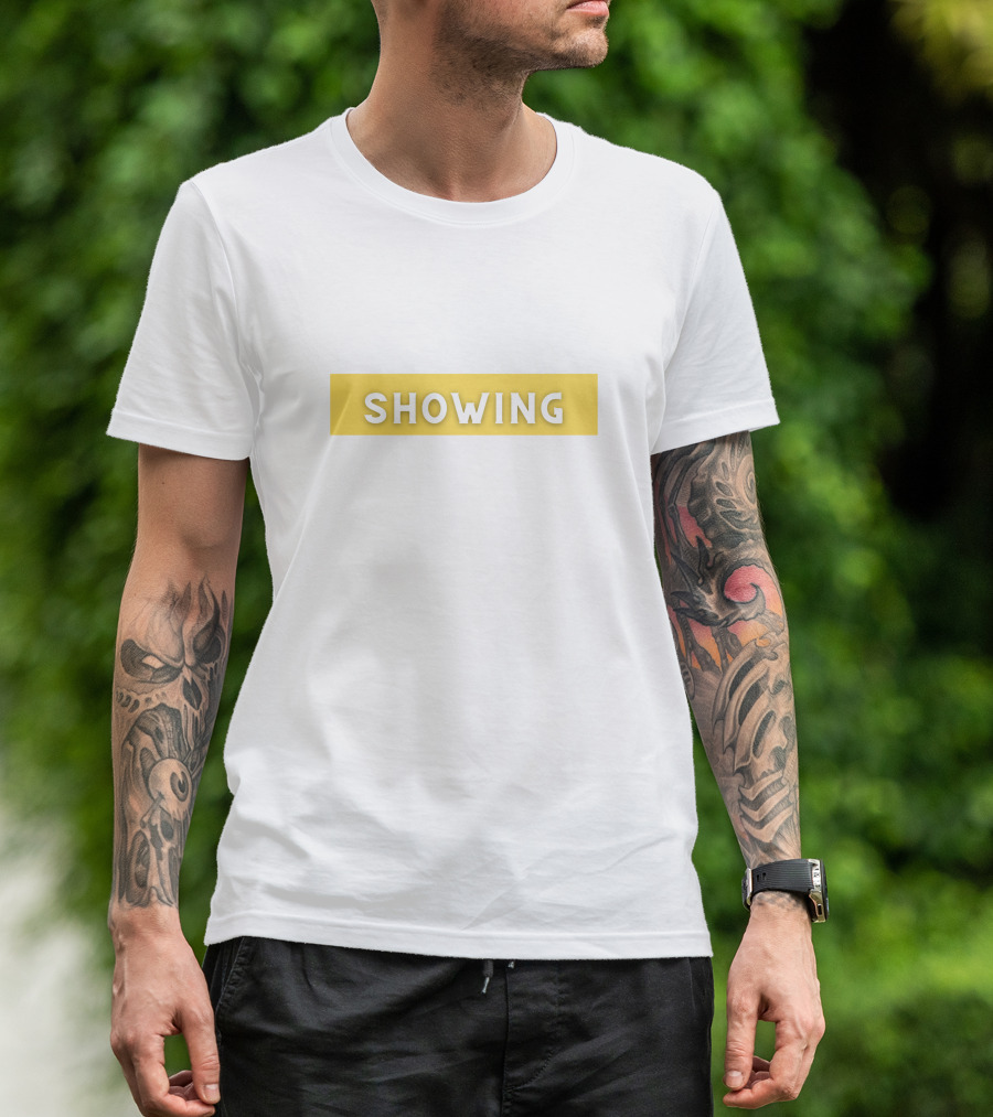 Showing T-Shirt