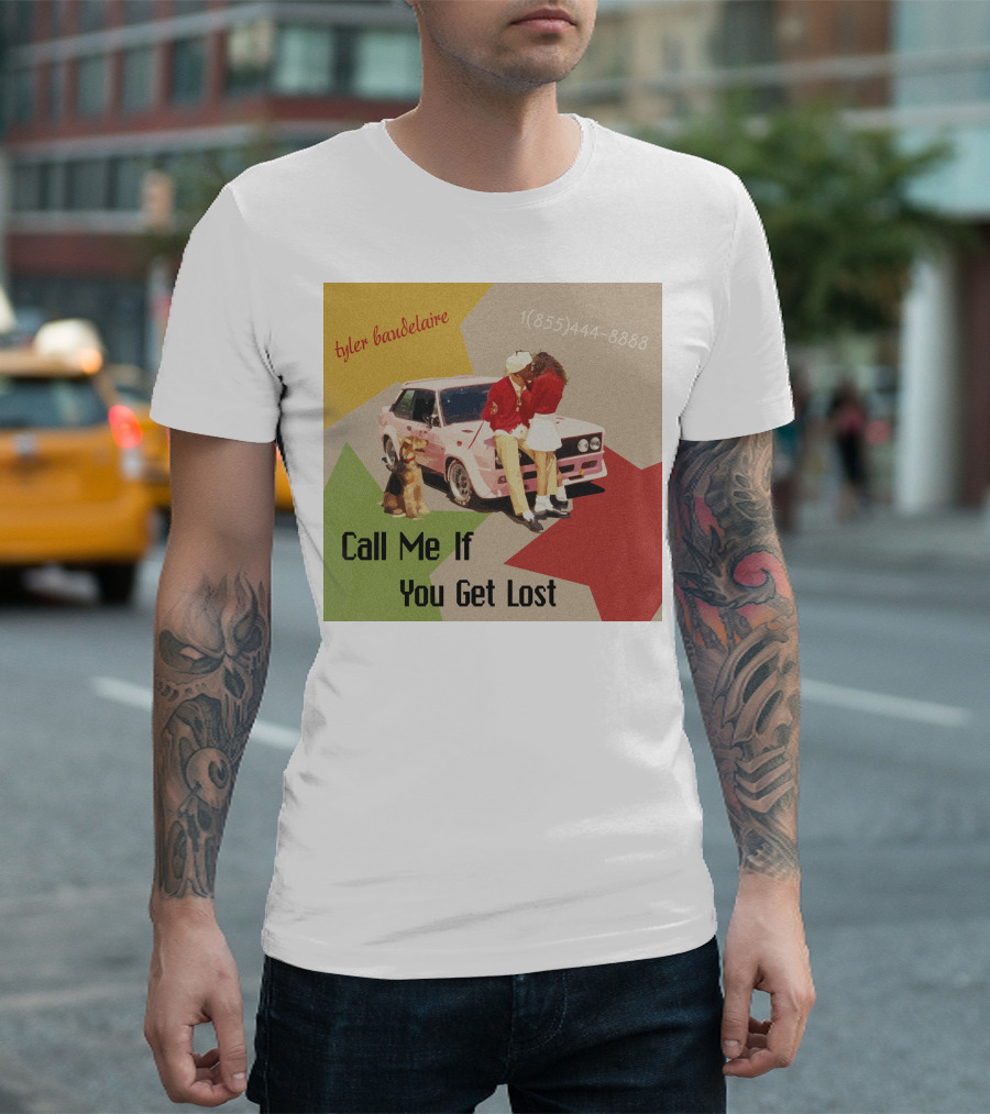 Tyler Baudelaire Call Me If You Get Lost 1(855)444-8888 T-Shirt