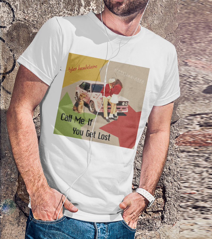 Tyler Baudelaire Call Me If You Get Lost 1(855)444-8888 T-Shirt