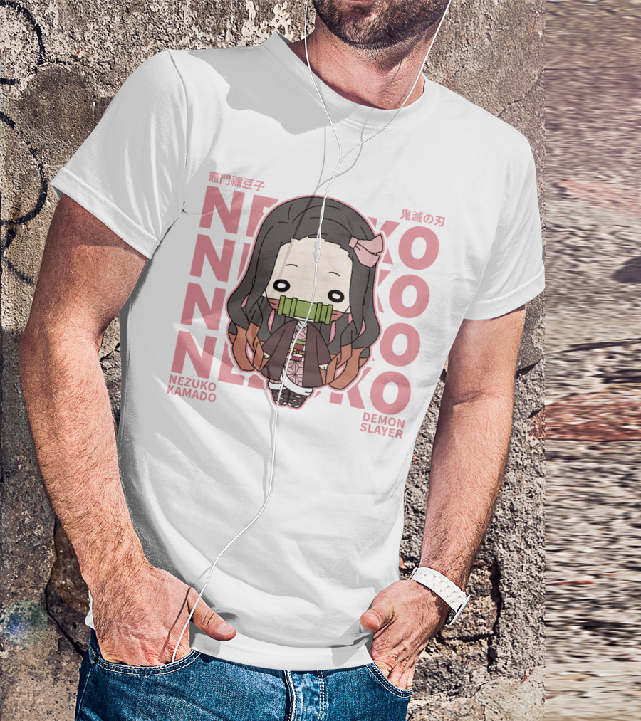 Nezuko Kamado Kimetsu No Yaiba Demon Slayer Nezuko T-Shirt