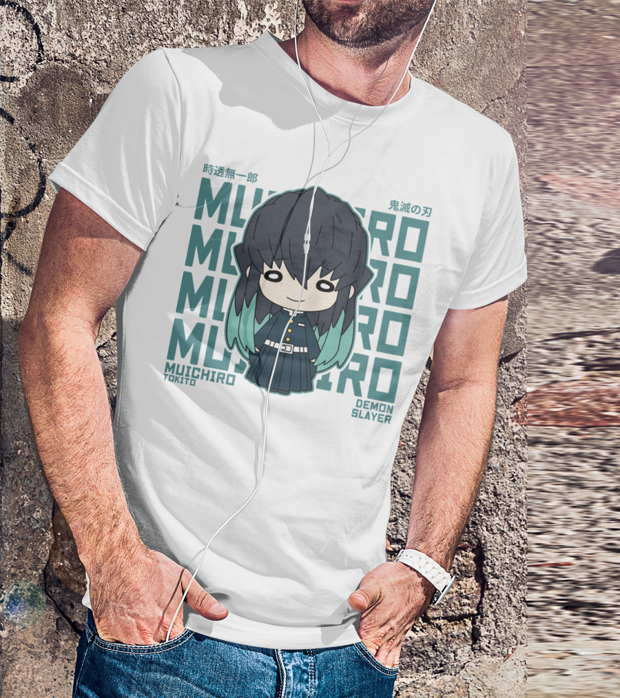 MUICHIRO TOKITO DEMON SLAYER KIMETSU NO YAIBA T-Shirt