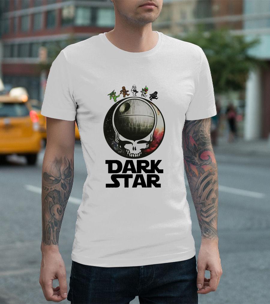 Classic Dark Star Wars Grateful Dead Crossover T-Shirt