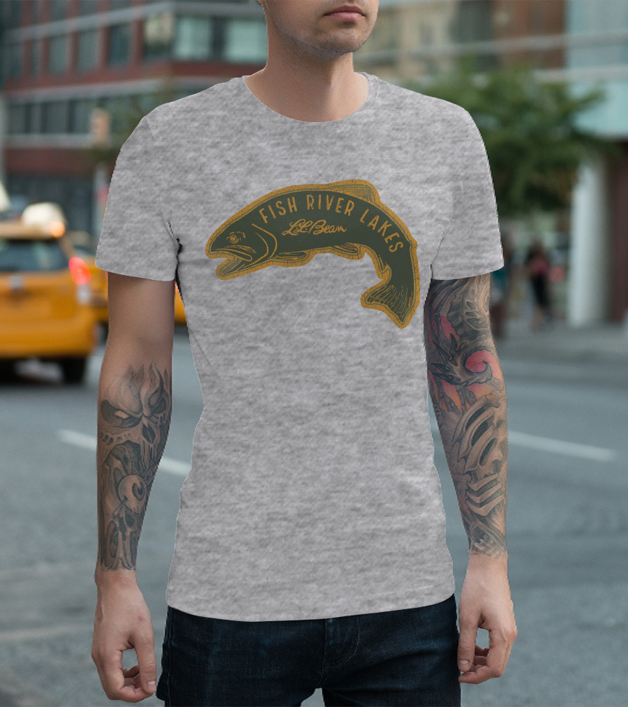 Fish River Lakes L.L.Bean Vintage Trout T-Shirt
