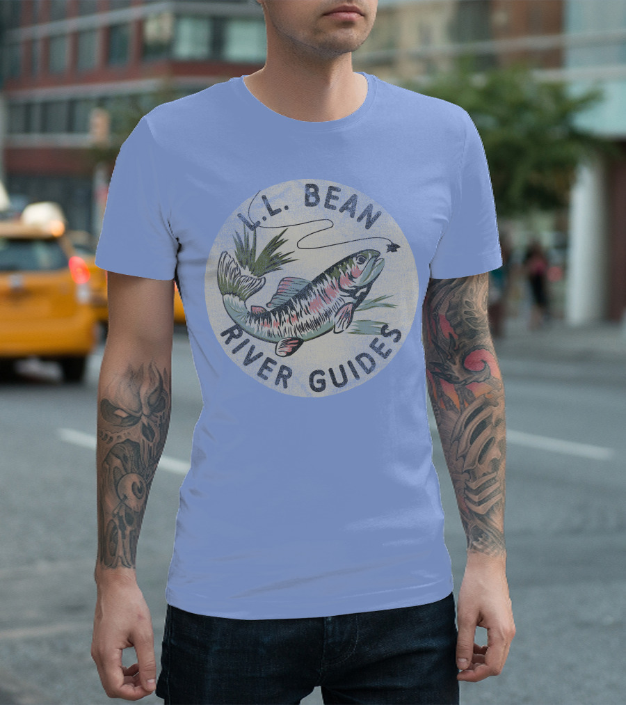 L.L. Bean River Guides Fishing T-Shirt