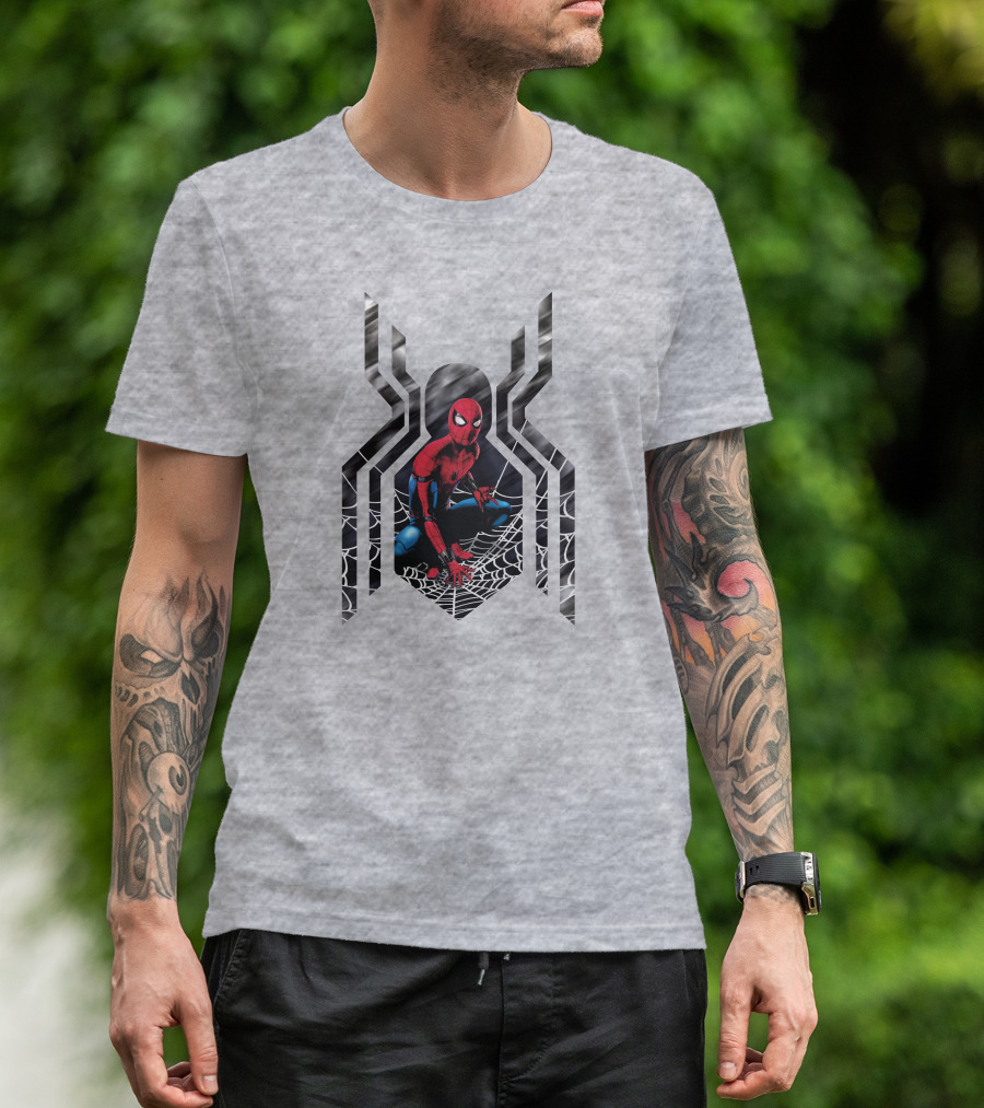 Spider-Man Web Symbol Marvel Comics Hero T-Shirt