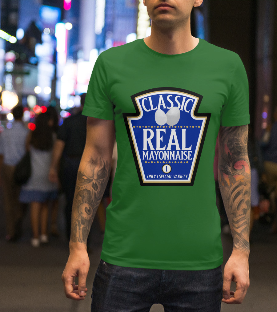 CLASSIC REAL MAYONNAISE ONLY 1 SPECIAL VARIETY Halloween Costume Matching Group Team T-Shirt