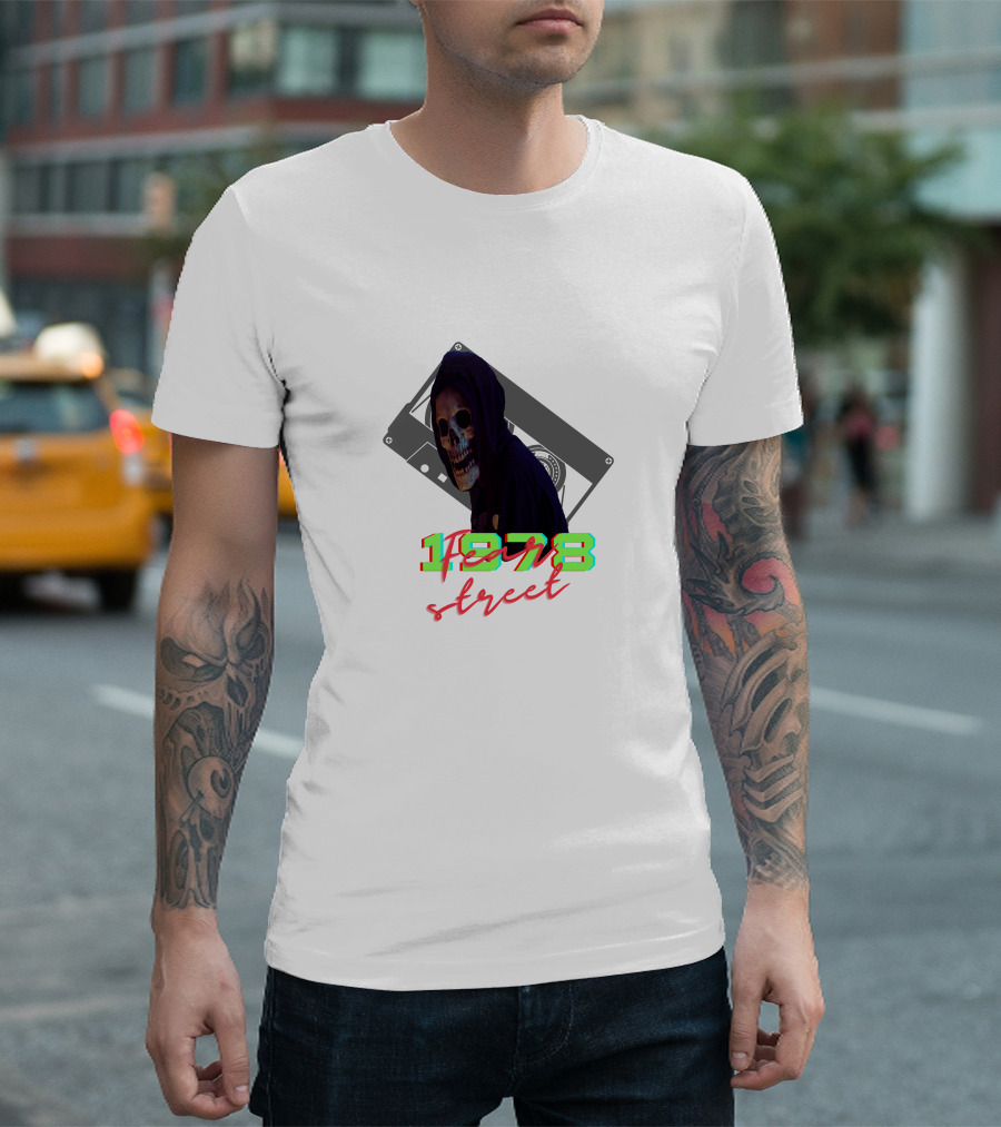 1978 Street Skull Mask Killer Halloween Movie Part 2 T-Shirt