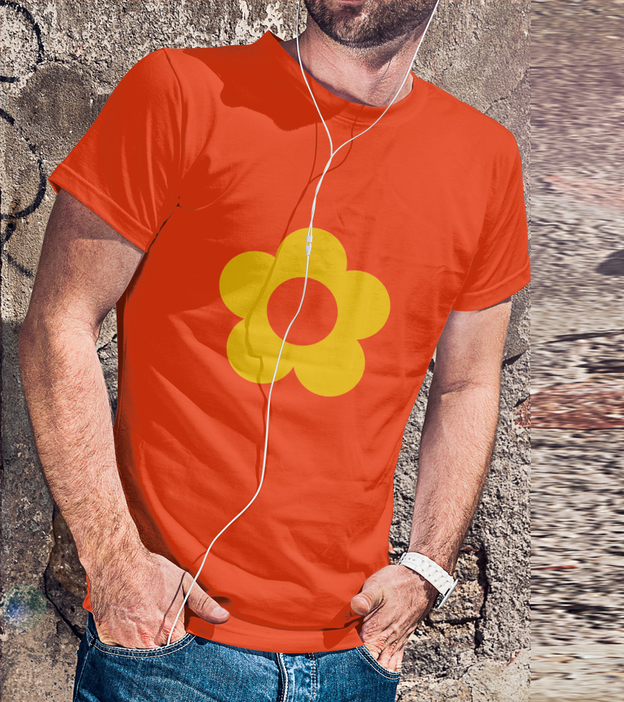 Shortcake Orange Blossom Yellow Flower T-Shirt
