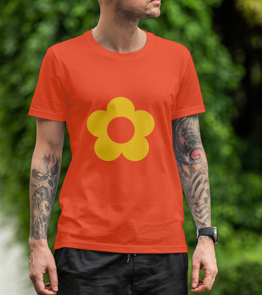 Shortcake Orange Blossom Yellow Flower T-Shirt