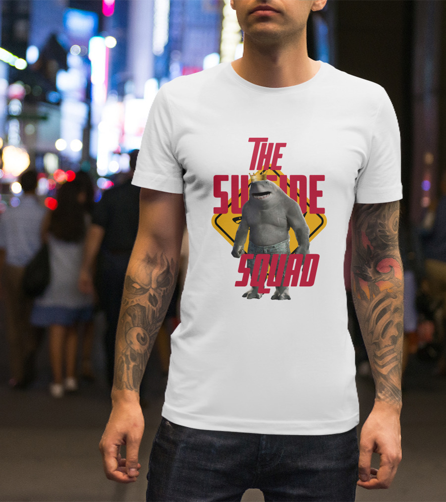 King Shark The Suicide Squad Num Num Movies T-Shirt