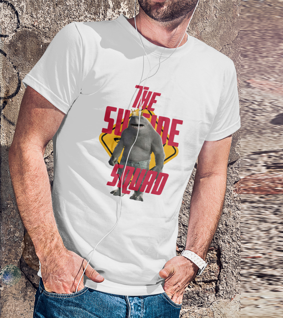 King Shark The Suicide Squad Num Num Movies T-Shirt