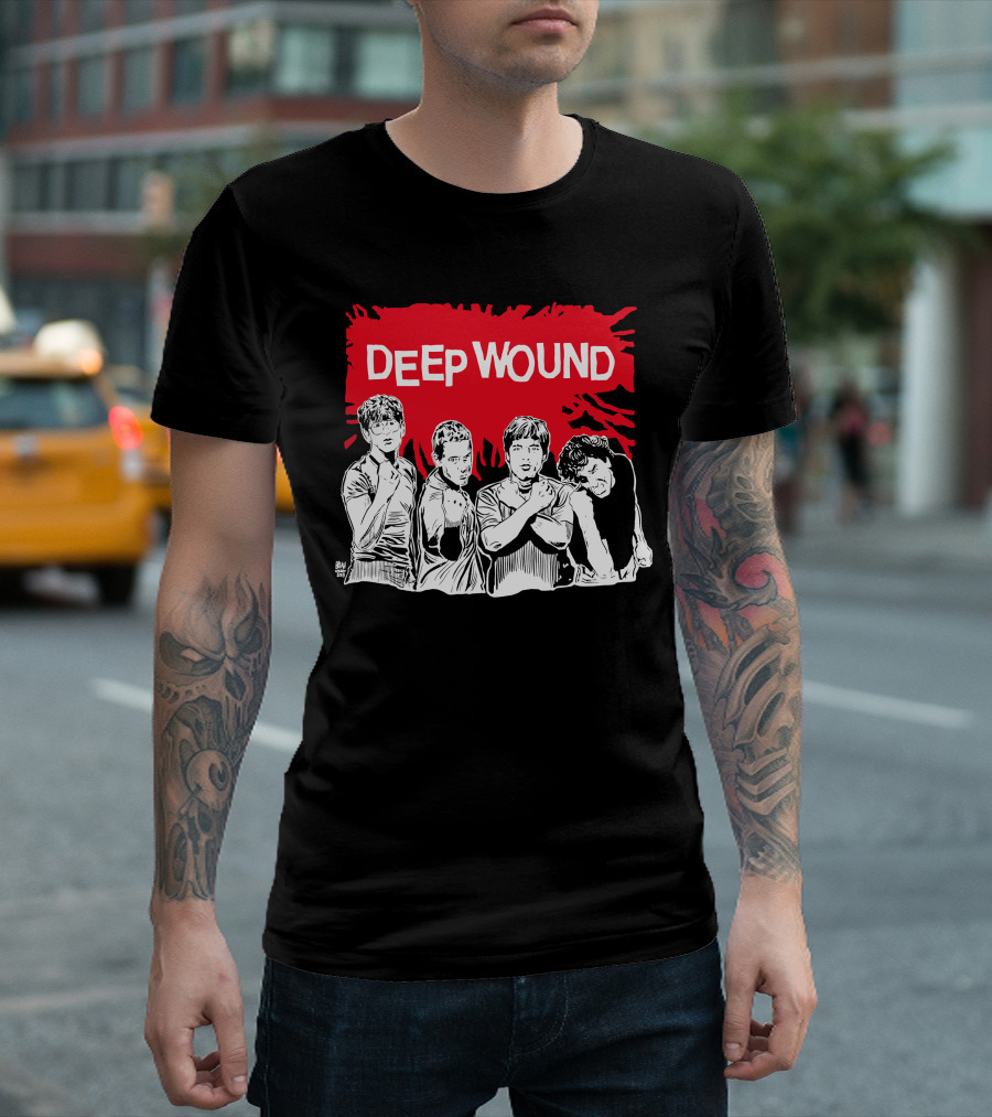 Dinosaur Jr Kfu Store Merch Deep Wound Punk Band T-Shirt