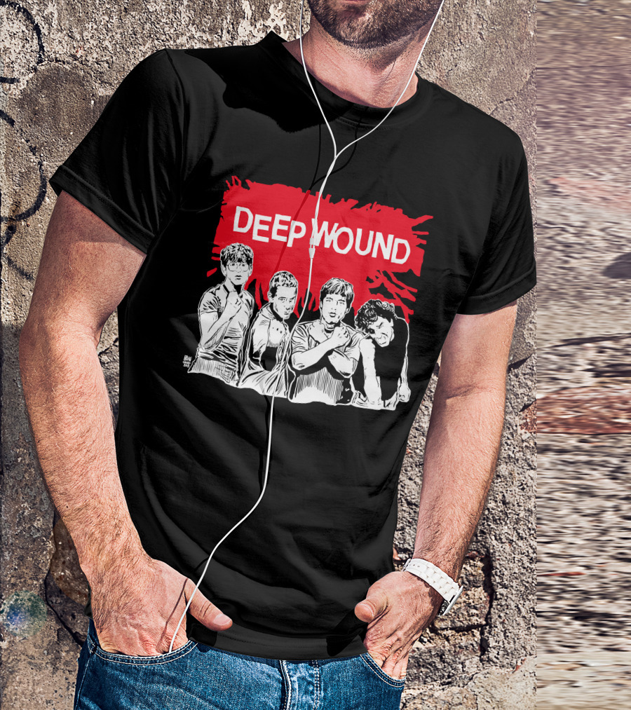 Dinosaur Jr Kfu Store Merch Deep Wound Punk Band T-Shirt