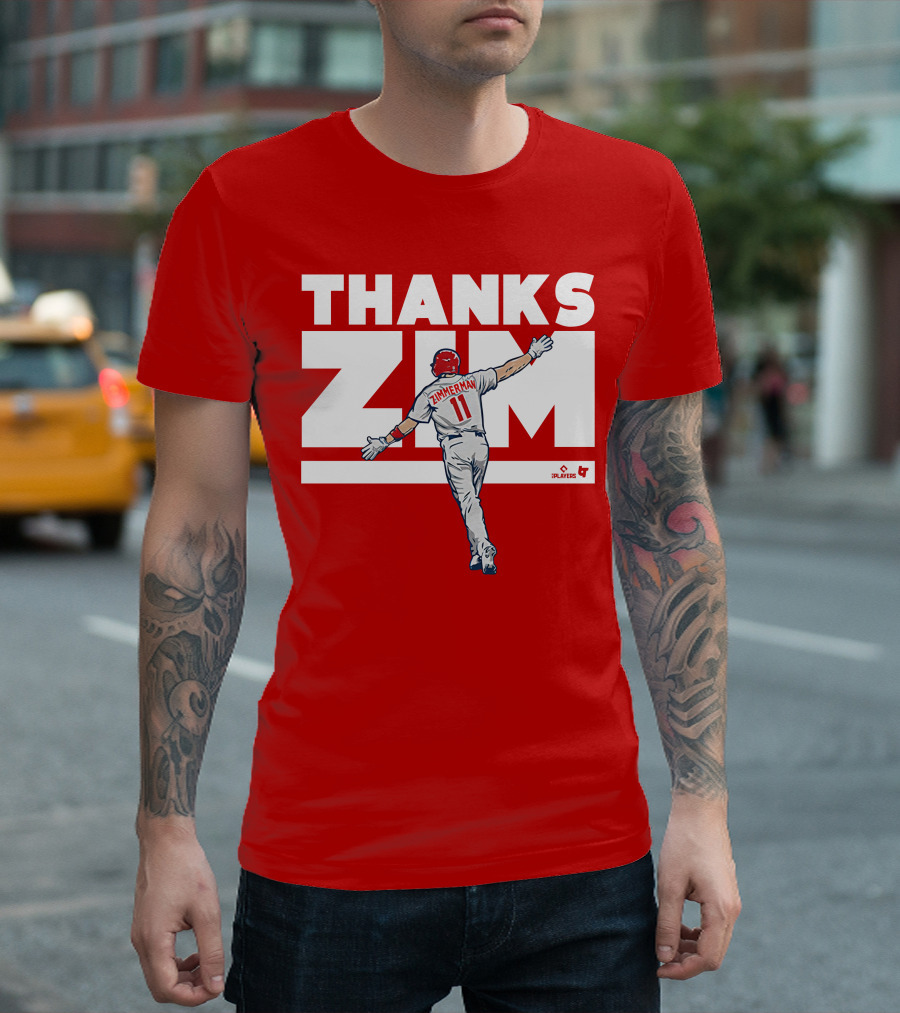 Ryan Zimmerman Thanks Zim Washington Nationals Fans Players Association T-Shirt