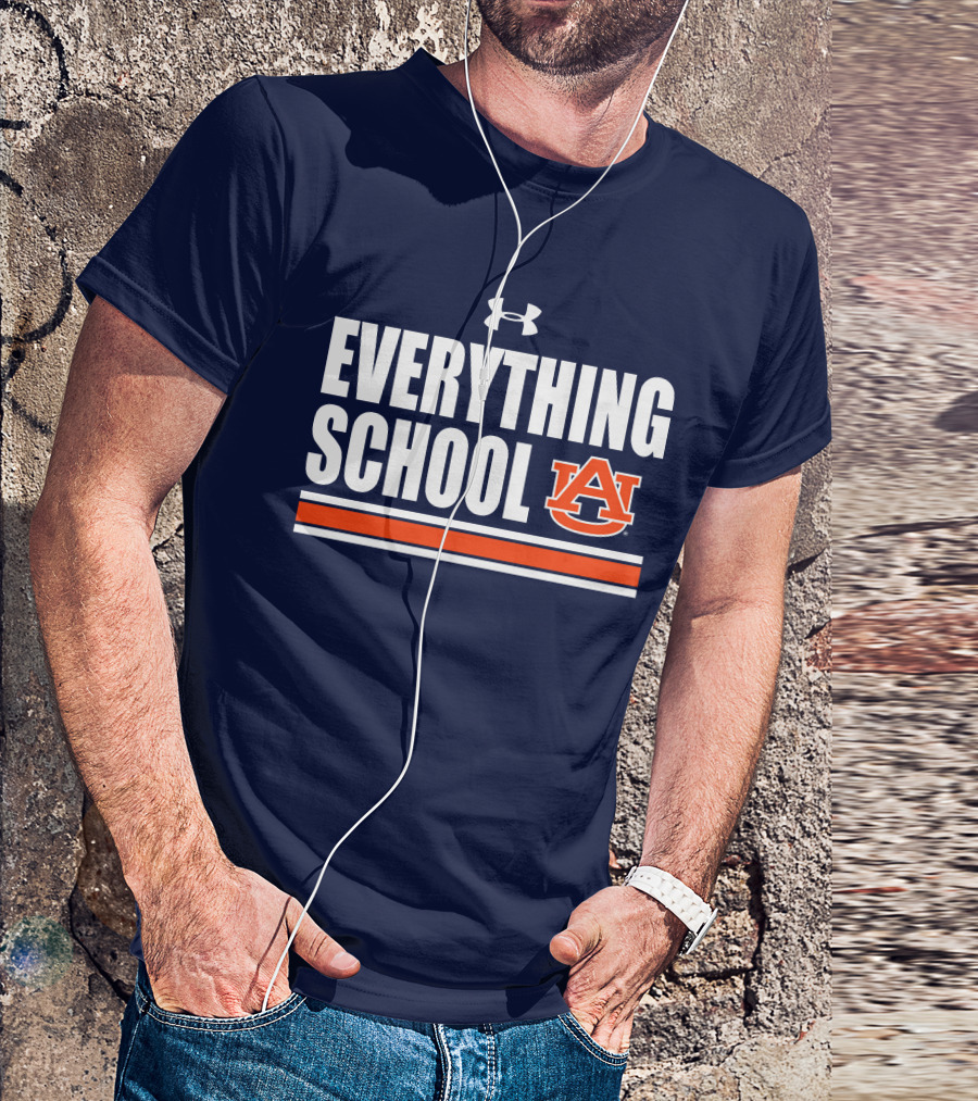 Everything School Auburn Football Under Armour Jarquez Hunter Derick Hall T-Shirt