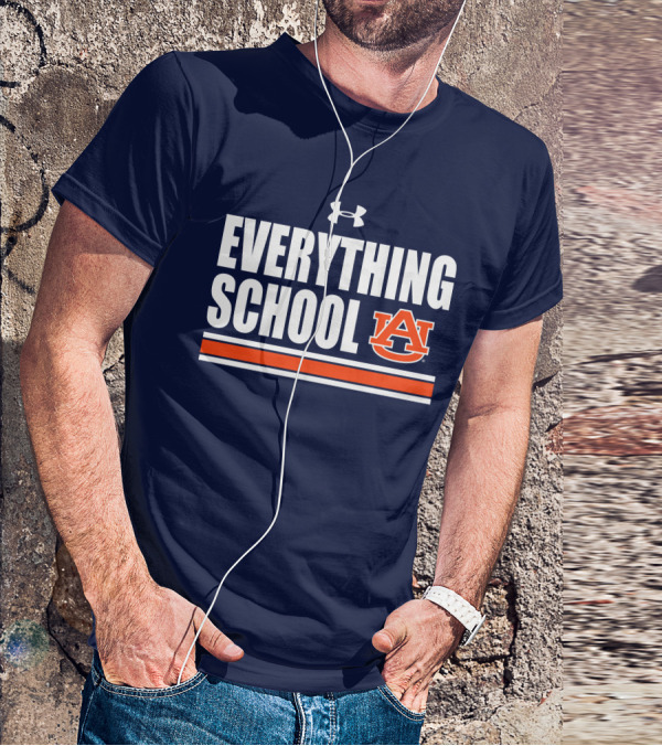 Everything School Auburn Football Under Armour Jarquez Hunter Derick Hall T-Shirt