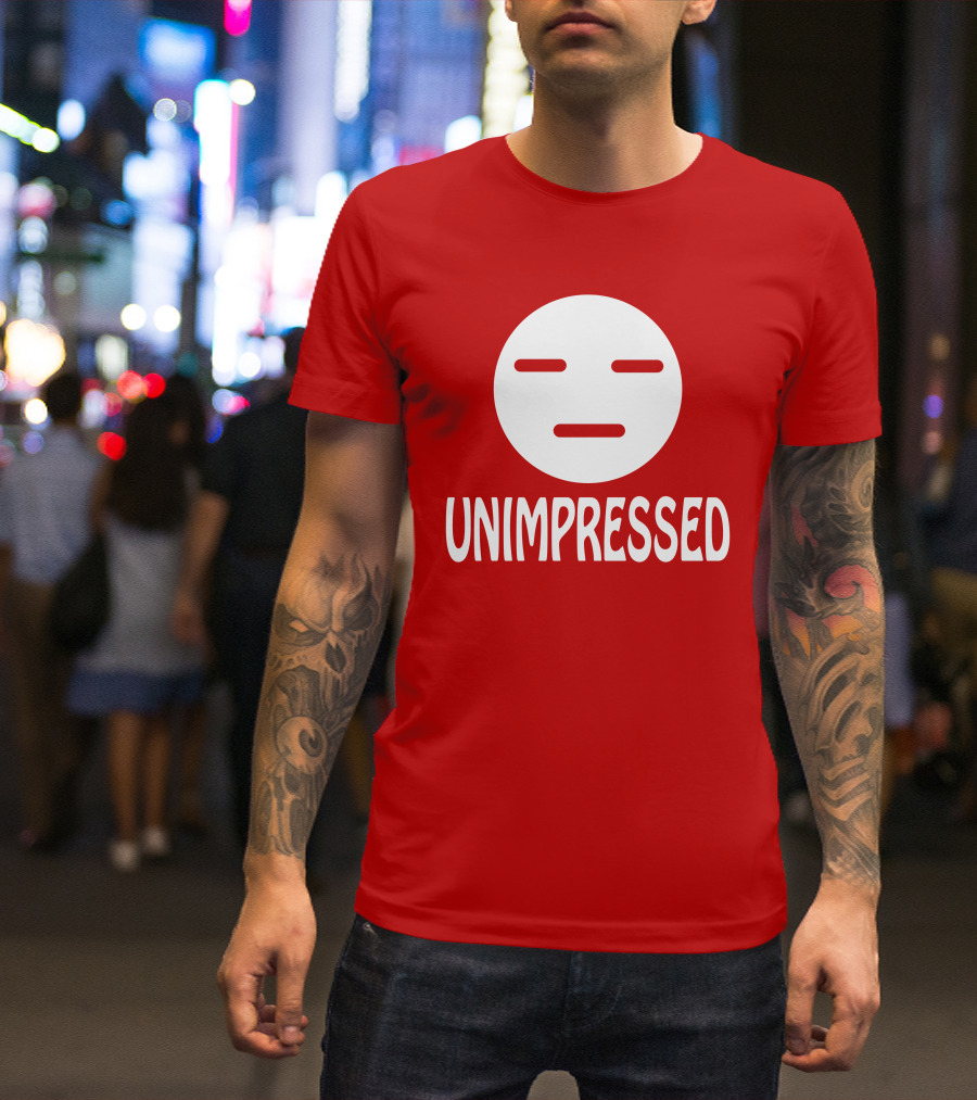 Unimpressed Mood Icon Carol Anne Talks Comics T-Shirt