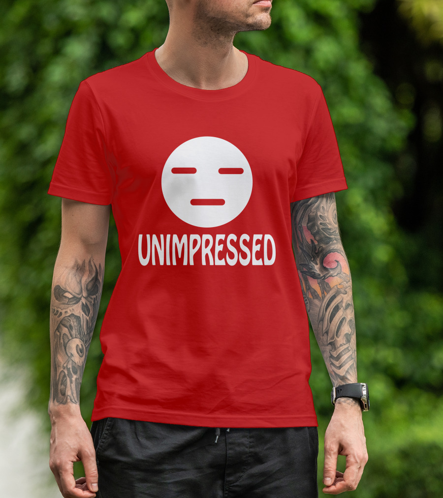 Unimpressed Mood Icon Carol Anne Talks Comics T-Shirt