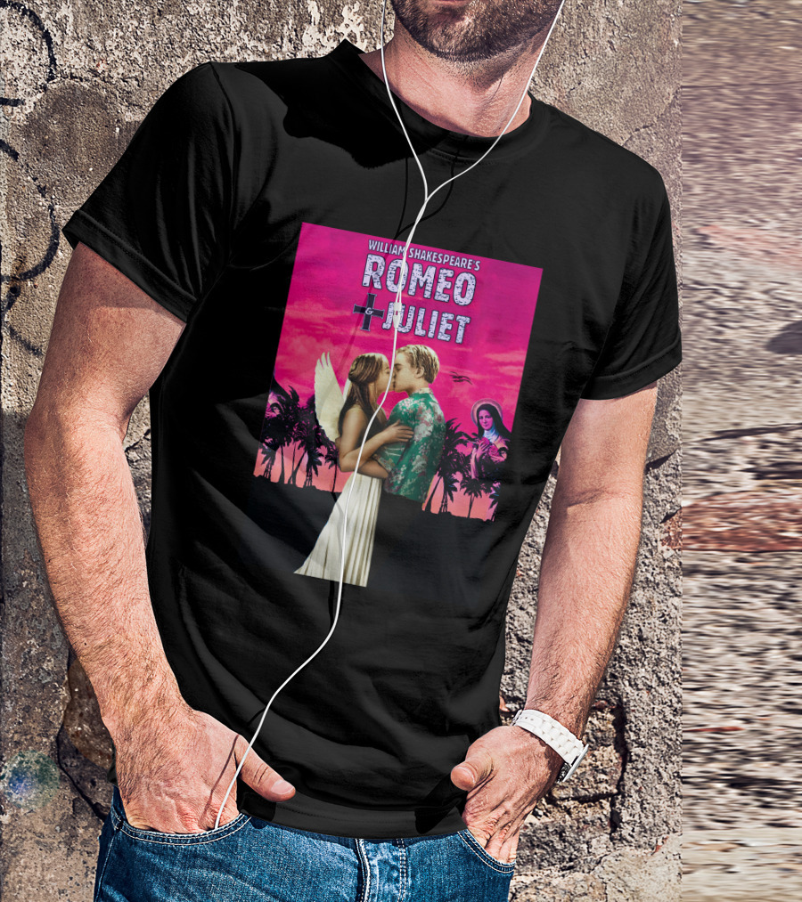 William Shakespeare's Romeo Juliet Ely Kreimendahl Tropical Angel Romance T-Shirt