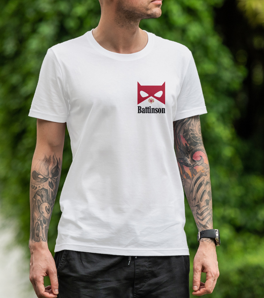Battinson Mask Red T-Shirt