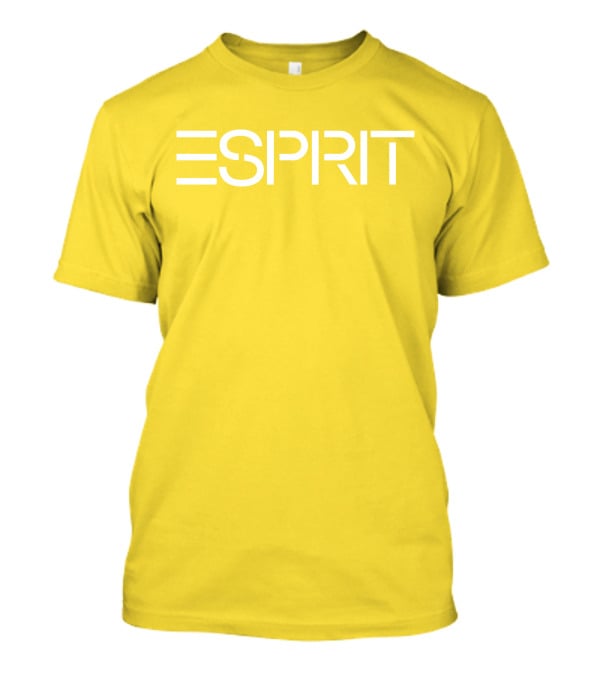 Hbx Store Merch Esprit Yellow Background T-Shirt