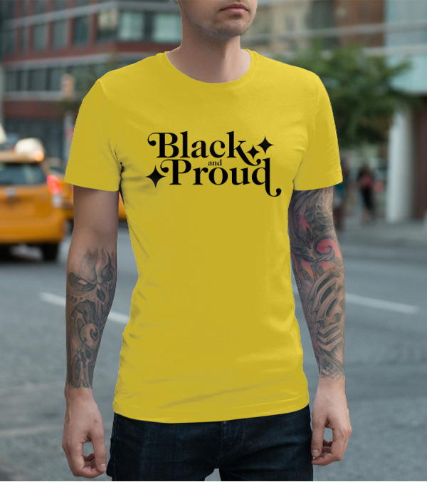 Black And Proud Scorpio Sky T-Shirt