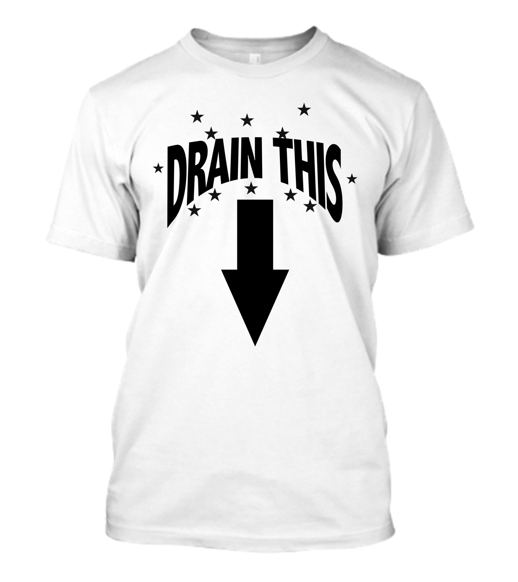 Drain This Rafa Stinks Stars Arrow T-Shirt