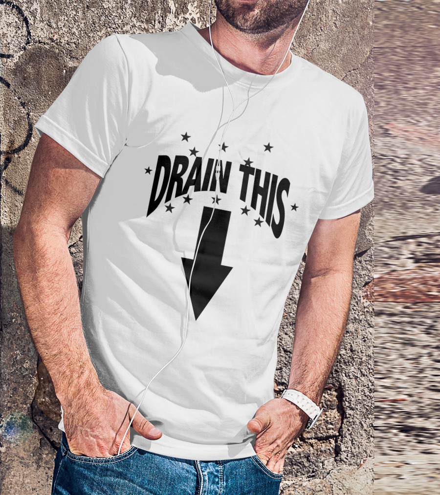 Drain This Rafa Stinks Stars Arrow T-Shirt