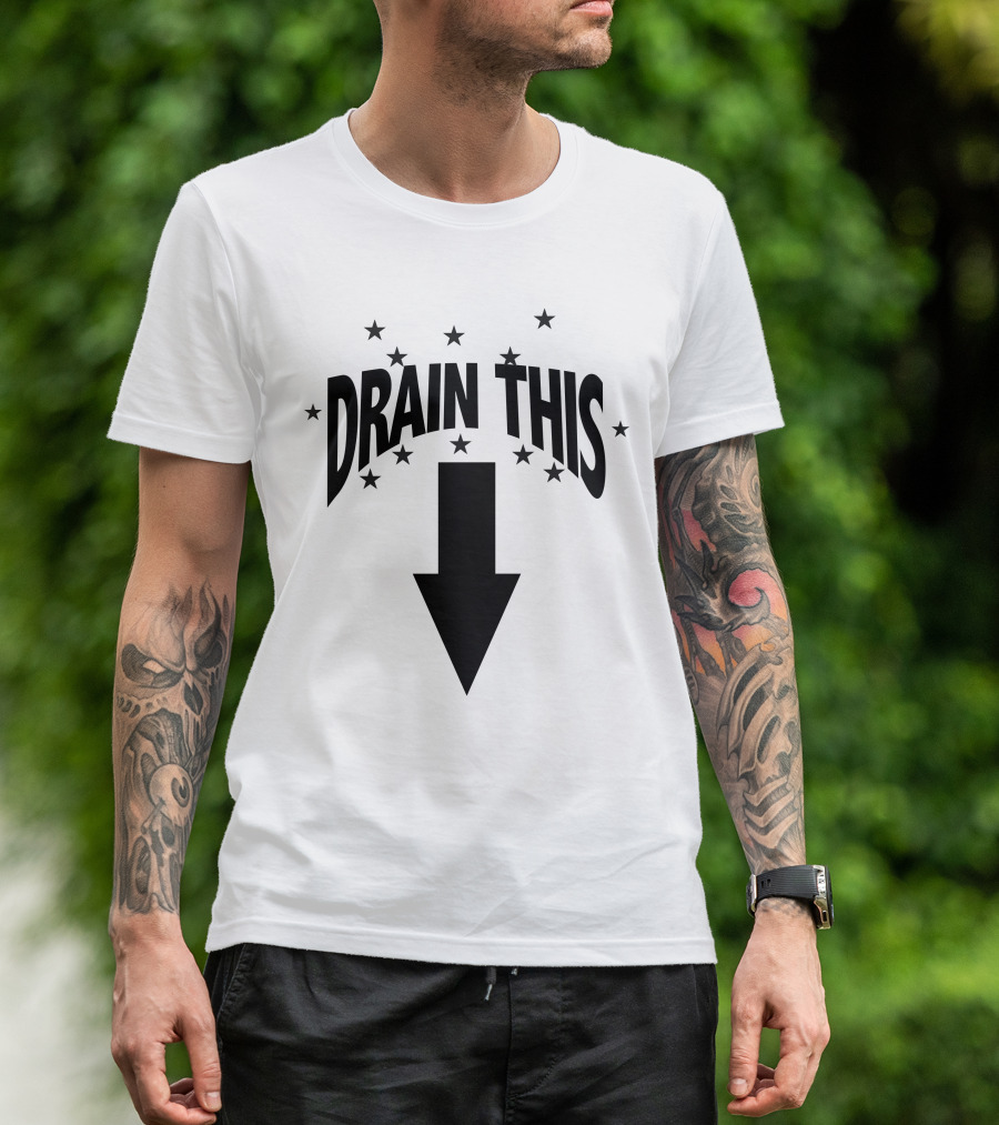 Drain This Rafa Stinks Stars Arrow T-Shirt