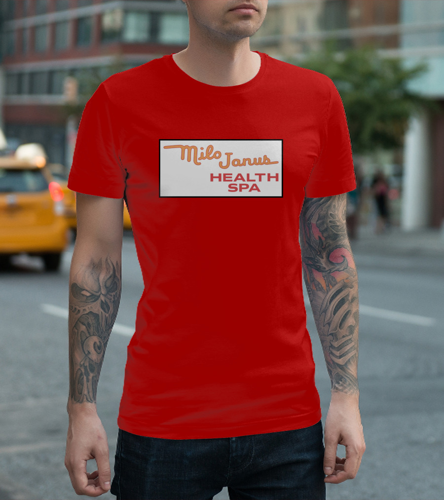 Milo Janus Health Spa Columbo Phile Classic TV Reference T-Shirt