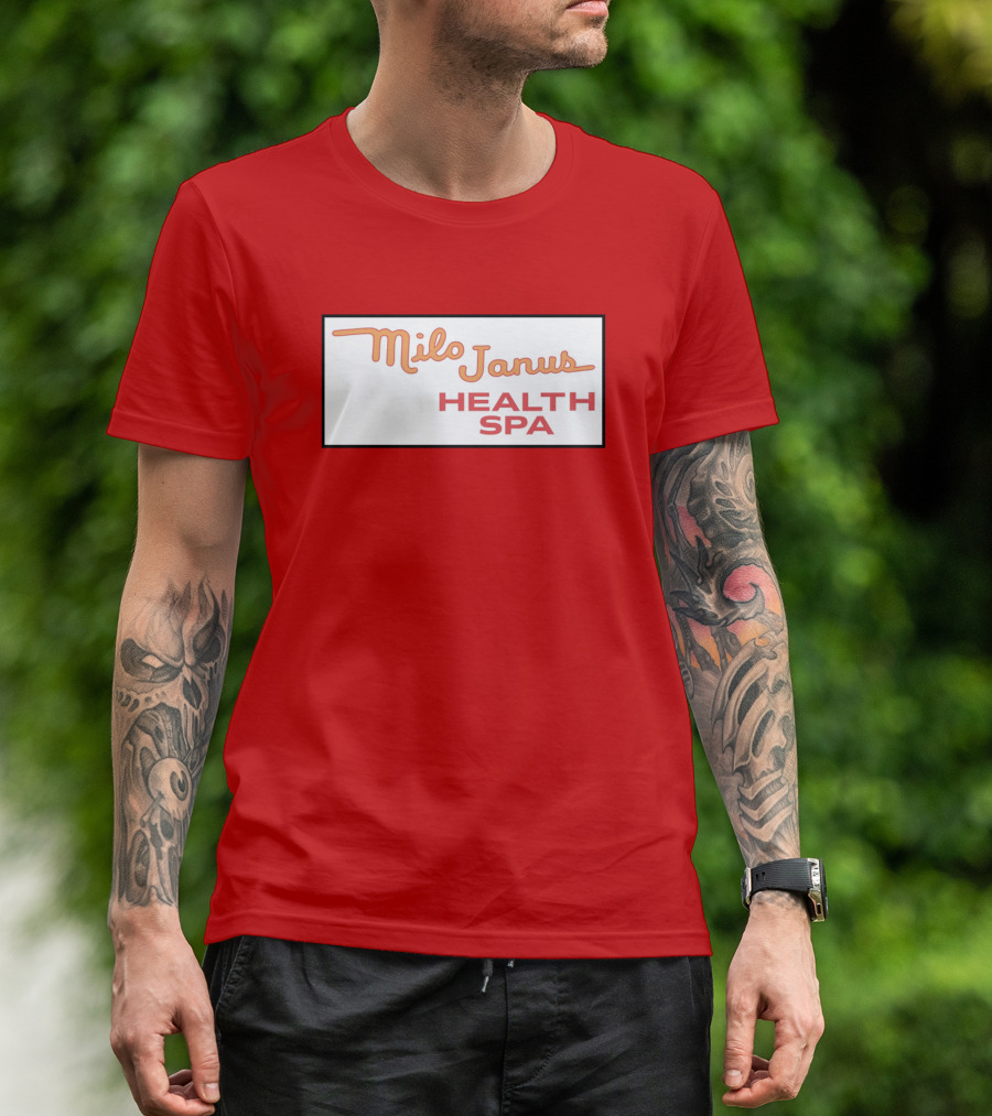 Milo Janus Health Spa Columbo Phile Classic TV Reference T-Shirt