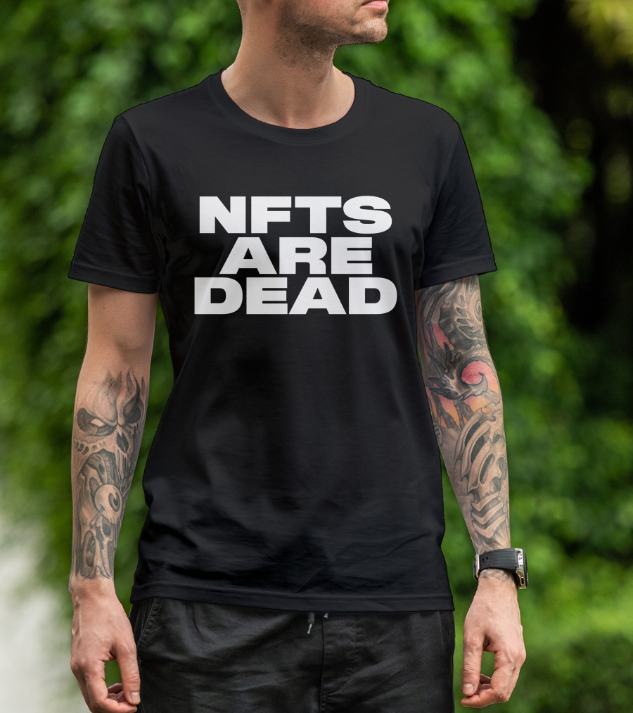 The Hundreds Store NFTs Are Dead Adam Bomb Squad T-Shirt