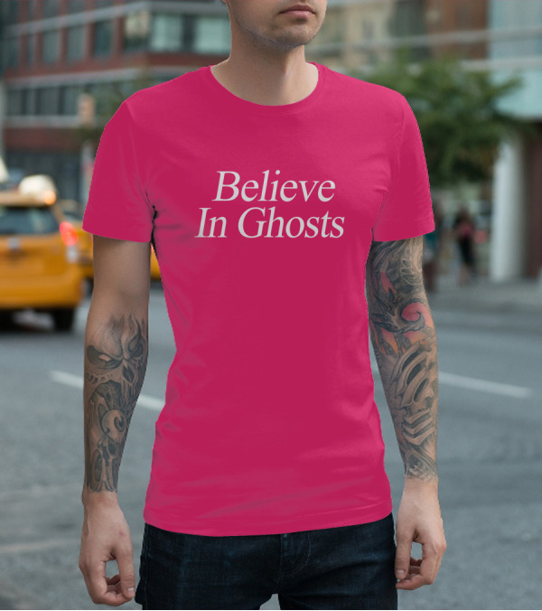 Lonely Ghost Believe In Ghosts T-Shirt