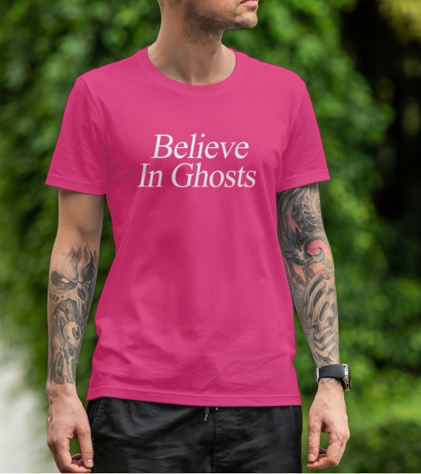 Lonely Ghost Believe In Ghosts T-Shirt