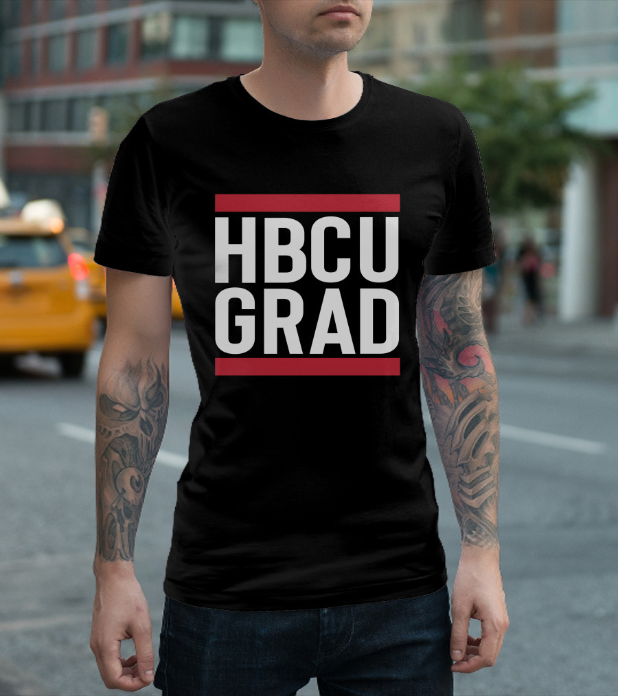 HBCU Grad Merch HBCU Grad Bold White T-Shirt