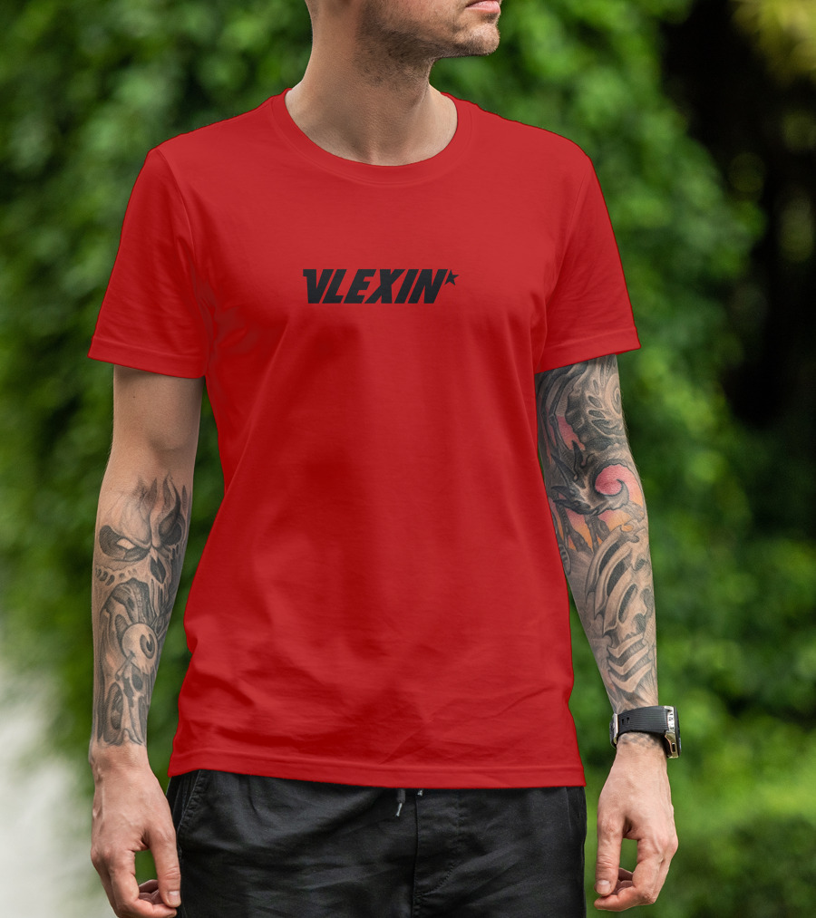 VLEXIN Brand Star Logo High-Impact Merch Vlexinbrand VLEXIN’ T-Shirt