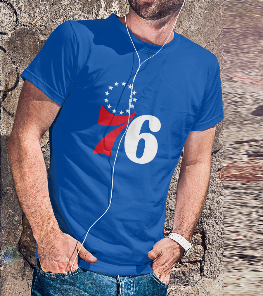 Philadelphia 76ers Furkan Korkmaz Stars T-Shirt