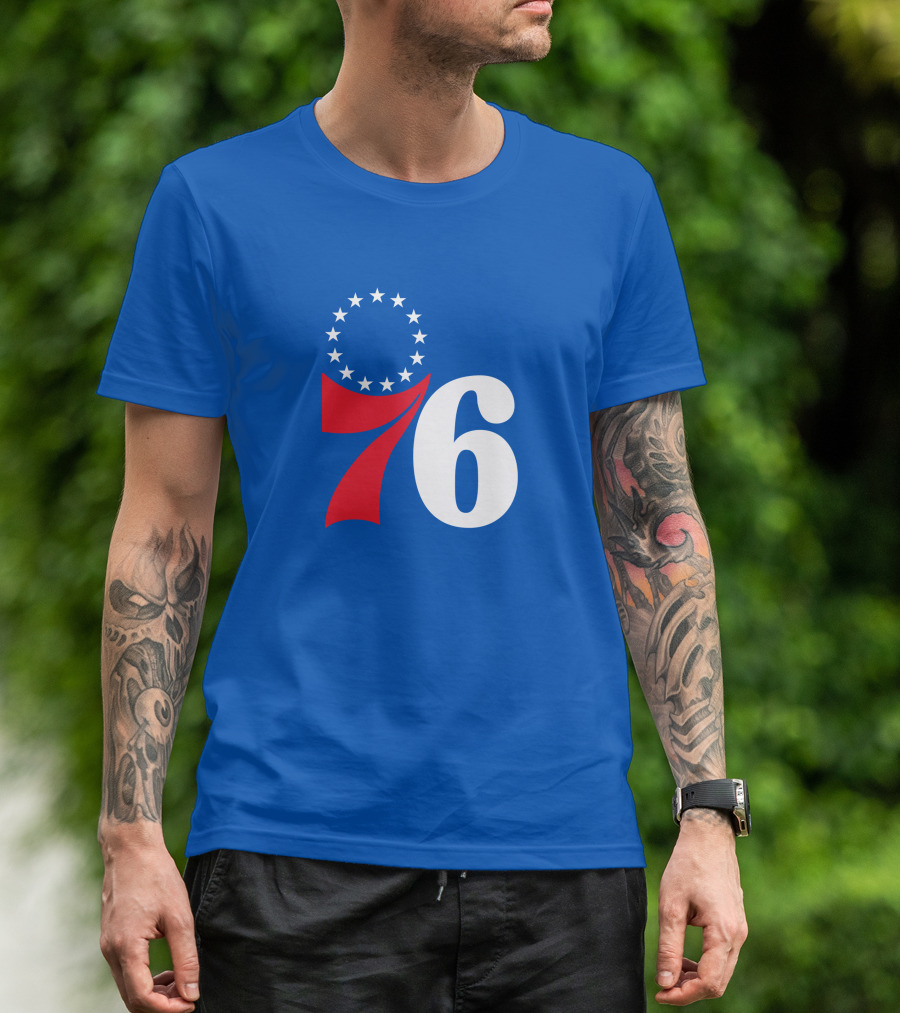 Philadelphia 76ers Furkan Korkmaz Stars T-Shirt
