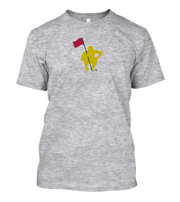 The Caddie Network April Edition Breaking Golf Flag T-Shirt