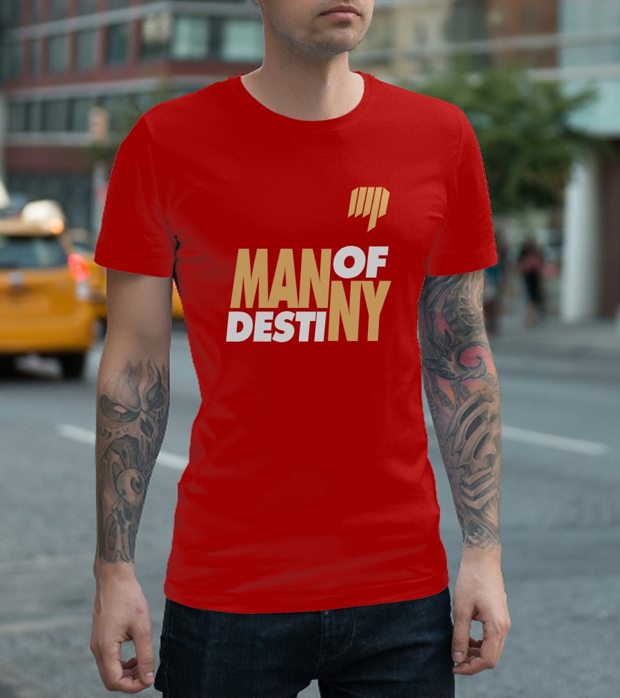 Manny Pacquiao Man Of Destiny Boxingnewsed T-Shirt
