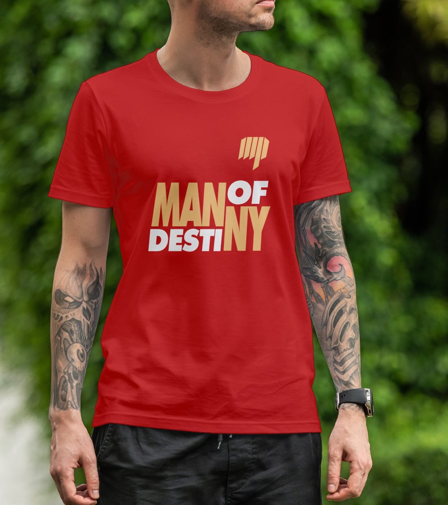 Manny Pacquiao Man Of Destiny Boxingnewsed T-Shirt