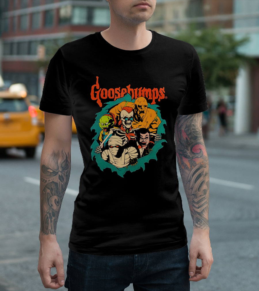Goosebumps Creepy Co Mummy Monsters Retro Horror T-Shirt