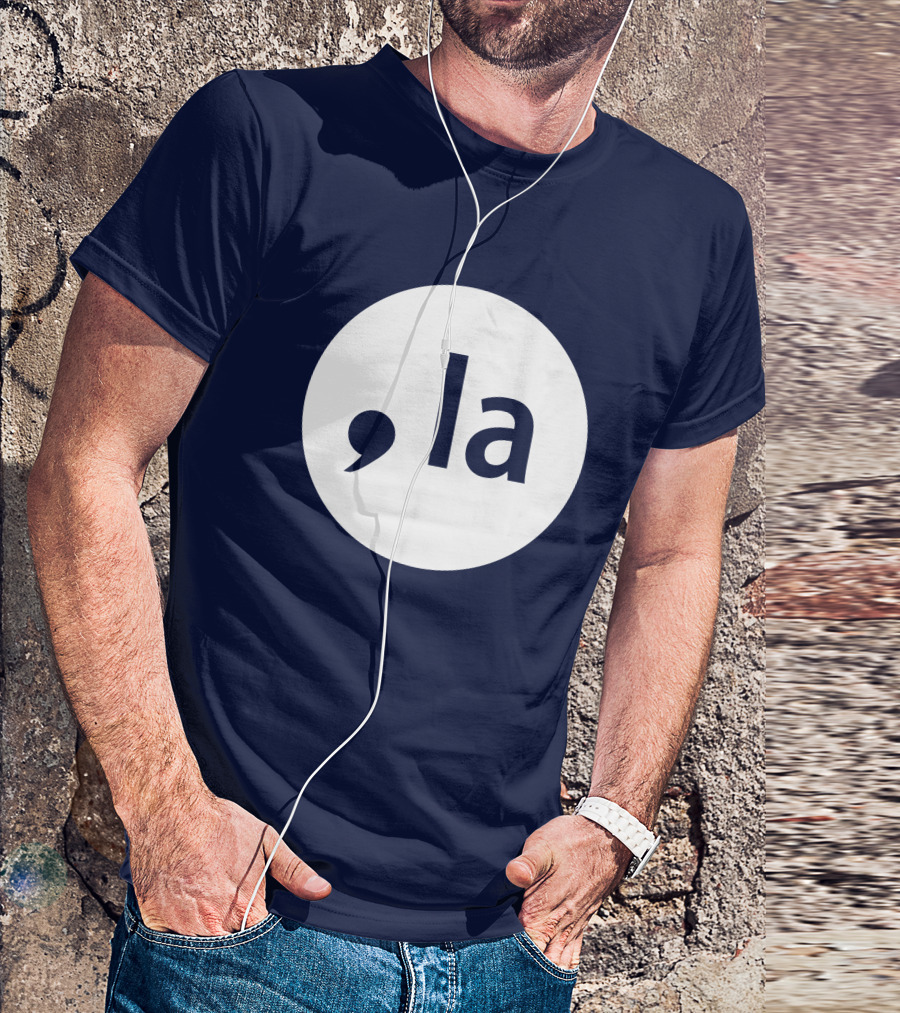 Comma La Elzey Quirky Text T-Shirt