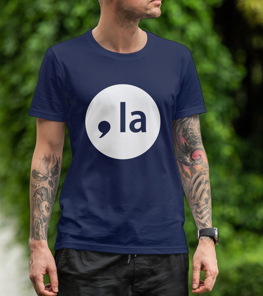 Comma La Elzey Quirky Text T-Shirt