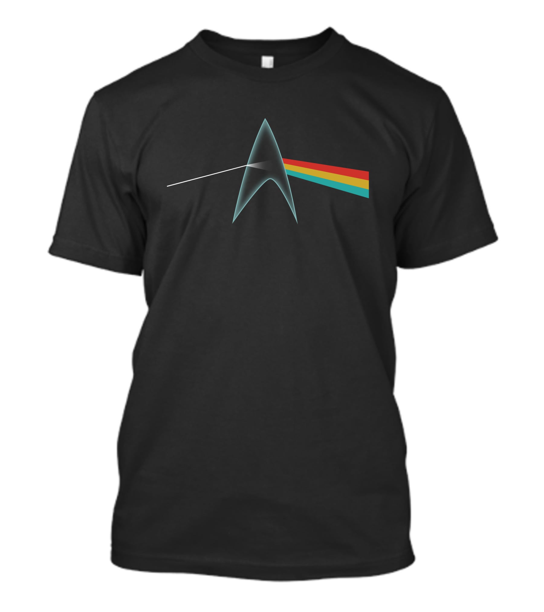 Star Trek Day Trek Side Of The Moon Floyd T-Shirt