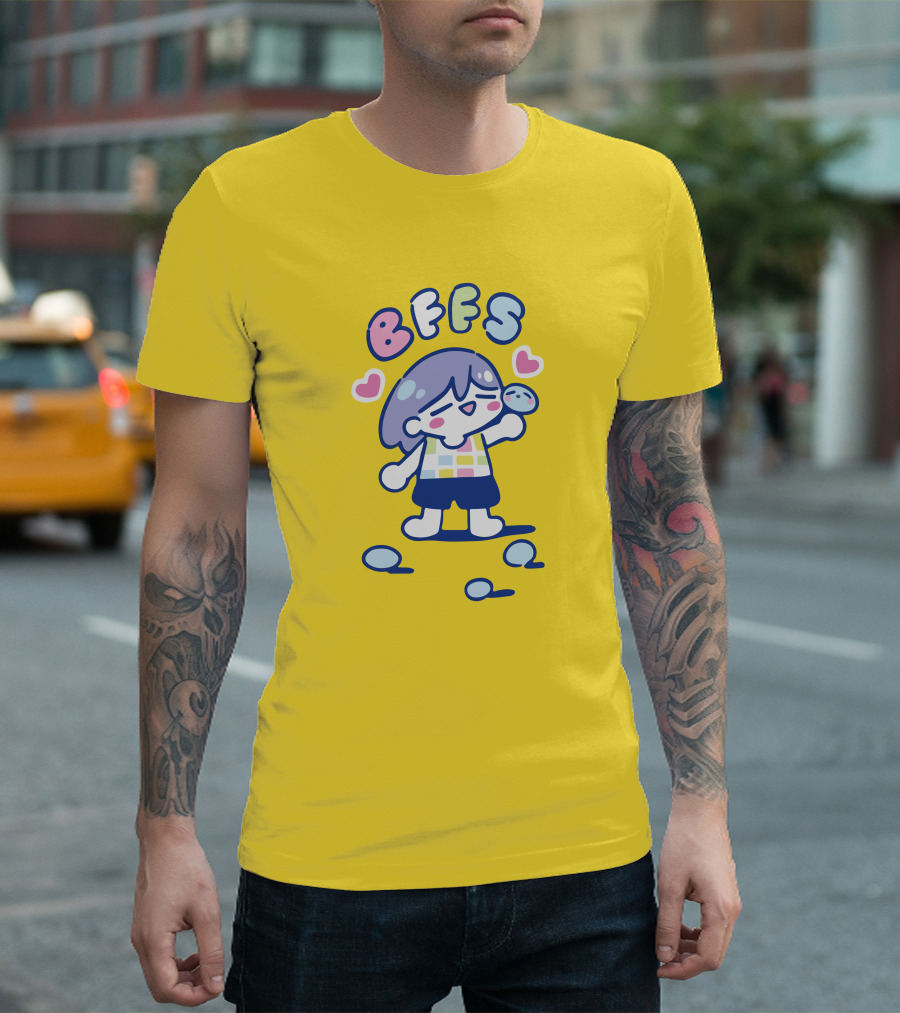 Omori Merch BFFs Kel And Friend Omocat Shop Merch T-Shirt