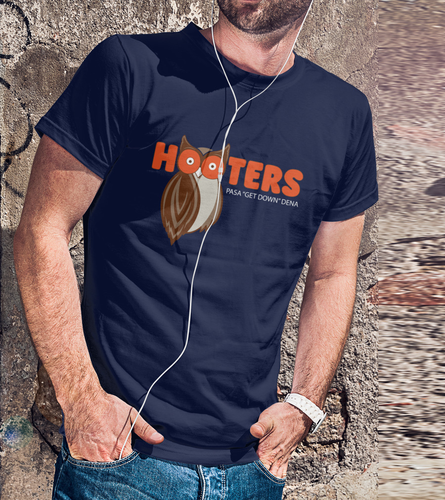 Michael Schwab Cristian Javier Hooters Owl Pasa Get Down Dena T-Shirt